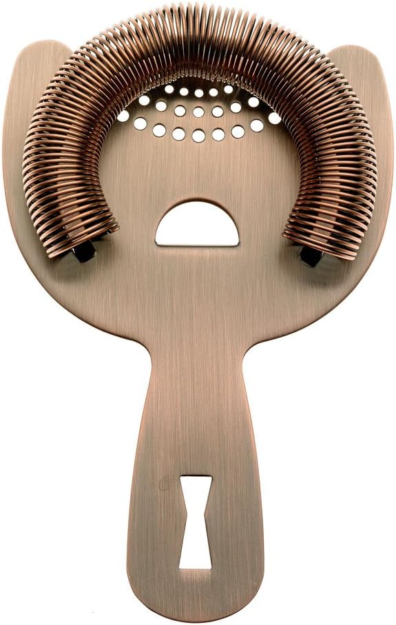 Barfly Bar Strainer, Antique Copper
