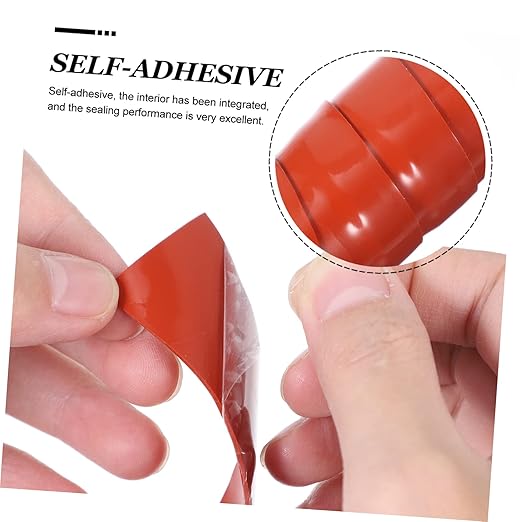 Flexible Rubberized Seal Tape for Pipe Leak Repair Self Adhesive Silicone Rubber Plumber Sealant Tape for Water Buckets Faucets Heating Joints and Sewer Leaks