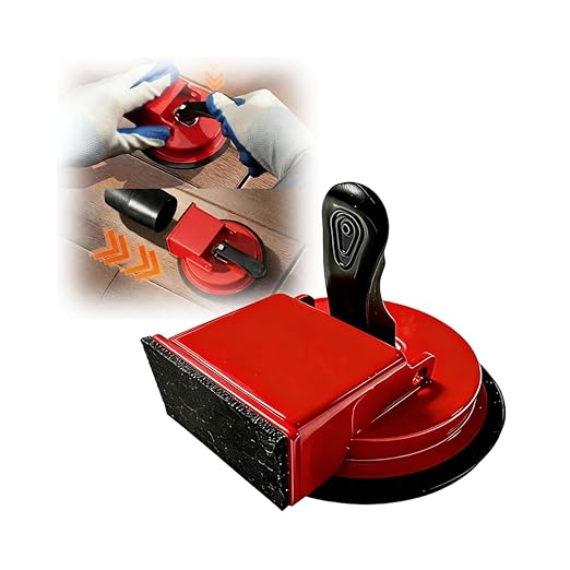 Floor Gap Fixer Tool,Laminate Flooring Tools,Heavy-Duty Floor Gap Fixer Tool,Suitable for Textured Wood,Tile Flooring&Laminate Flooring(red)