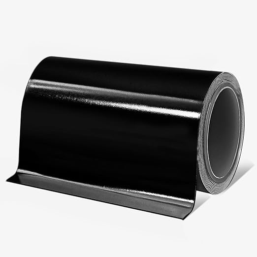 Tikfoam Waterproof Repair Tape for Fabric, Plastic, Awning, RV Underbelly, Tarp, Tent, Sail and Boat Cover Outdoor Repair Patch, Heavy Duty,4 Inch x 10FT Black