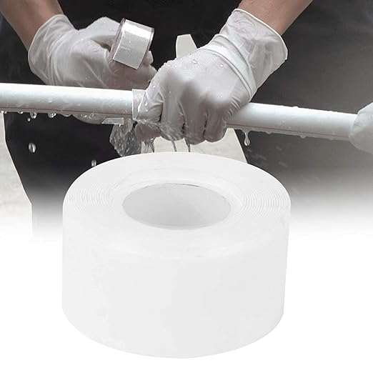 Gavigain Waterproof Silicone Repair Tape, All Weather Pipe Sealant, Instant Leak Fix, Strong Adhesive, Non for Home Plumbing and Outdoor Use