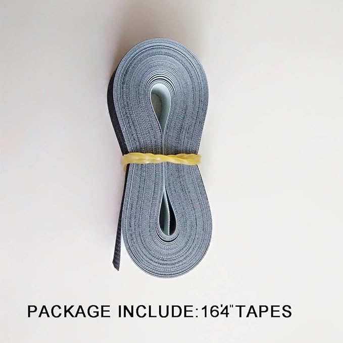 Waterproof Iron-On Seam Sealing Fabric Fusing Adhesive Repair Tape for Dry Suit Wader Rain Jacket River Pants Clothing (Grey, 5M)