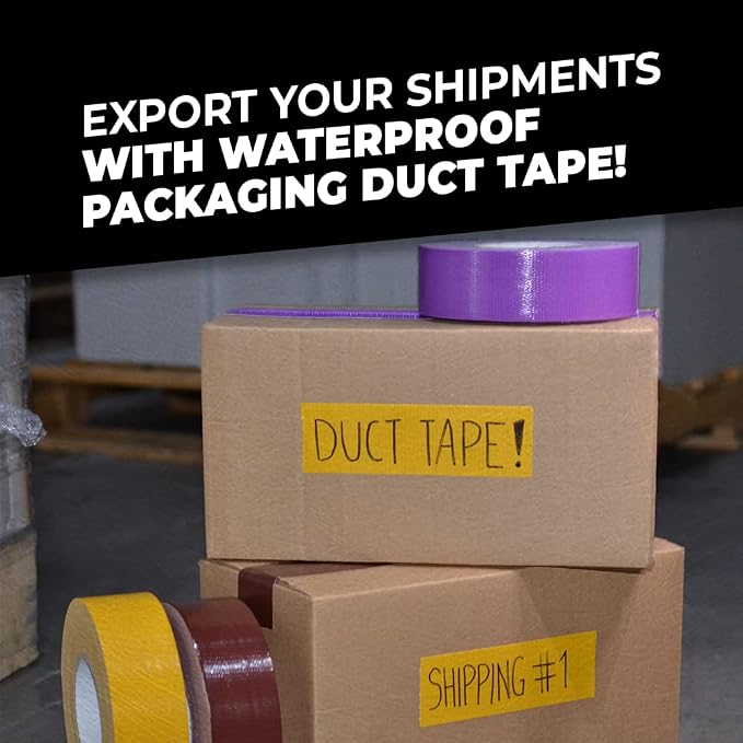 WOD DTC10 Advanced Strength Industrial Grade Teal Blue Duct Tape, 1.5 inch x 60 ft. Waterproof, UV Resistant For Crafts & Home Improvement