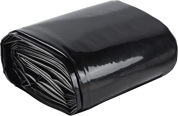 Adroiteet 16 x 16 FT Pond Liner, 20 Mil Fish Pond HDPE Liner, Pond Liners for Outdoor Ponds, Koi Ponds, Garden Fountain, Waterfall