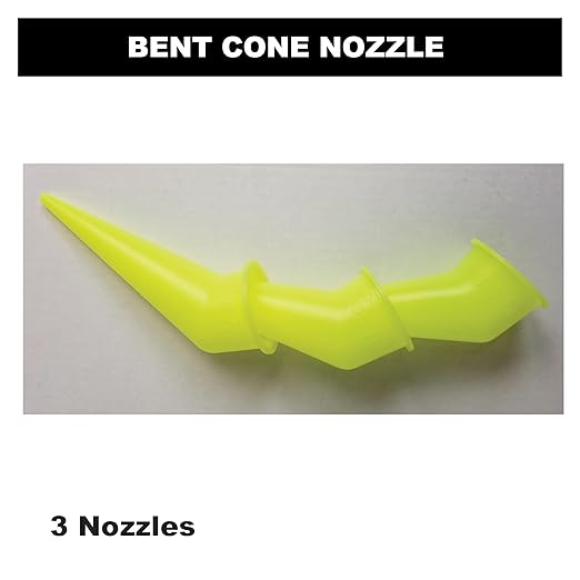 Albion Engineering 935-3(3 PACK) Bent Cone Nozzle for Albion Professional Line Guns, Pack of 3