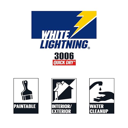 3006 Quick Dry All Purpose Adhesive Caulk White (Pack of 2)