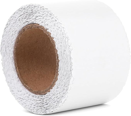 2'' x 32' Drywall Joint Tape Self Adhesive Stress Crack Tape Serrated Edge for Drywall Patch Joint Repair Heavy Duty Smooth Roll for Walls Concrete Repair