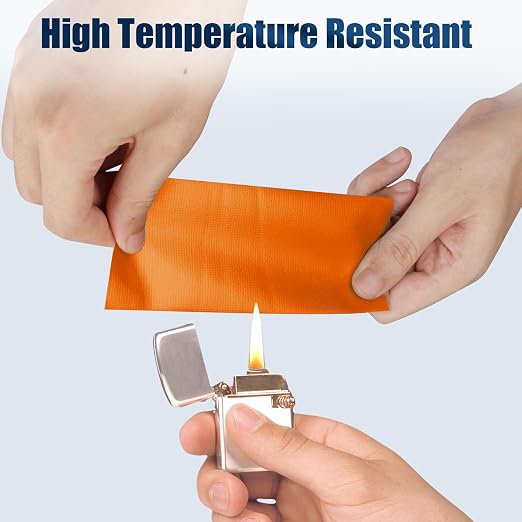 Orange Duct Tape Heavy Duty, 1.88 Inch x 35 Yard Waterproof Strong Adhesive Duct Tape for Indoor Outdoor Repairs Tear by Hand, 1 Roll
