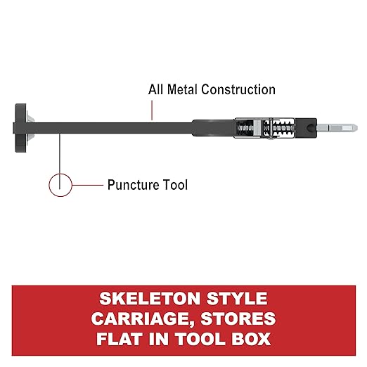 Albion Engineering H10D Viper Line Manual Skeleton Cartridge Caulking Gun with Hex Rod, No Drip, 1/10 Gallon, 10:1 Drive