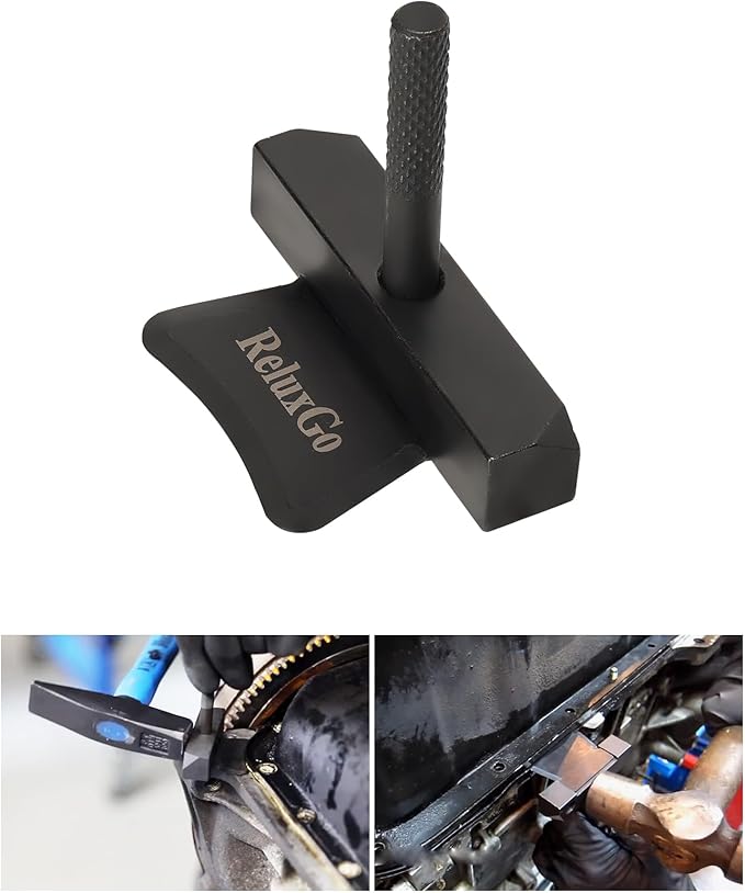 ReluxGo Oil Pan Separator Tool Compatible with Benz/BMW, Gasket Remover Scraper Tool, Engine Transmissions RTV Sealant Removal Tool Kit