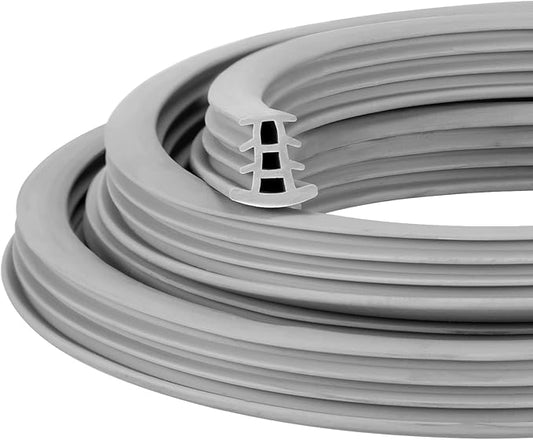 Kingdder Concrete Expansion Joint Filler Driveway Crack Filler Flexible EPDM Rubber Strip for Concrete Crack Repair Replacement Weather Aging Resistance Expansion Joint(1/2'' Wide,40 ft Long)