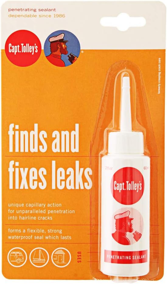 Captain Tolley's Creeping Crack Cure (Leak/Crack Sealer) 2 fl.oz