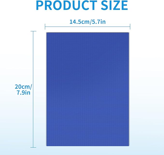 Waterproof Nylon Fabric Repair Tape Tent Repair Kit, 4pcs Outdoor Gear Tenacious Fix Tape, Self-Adhesive Fabric Patches for Clothes, Down Puffer Jacket, Tent, Sleeping Bag, Backpack, RoyalBlue
