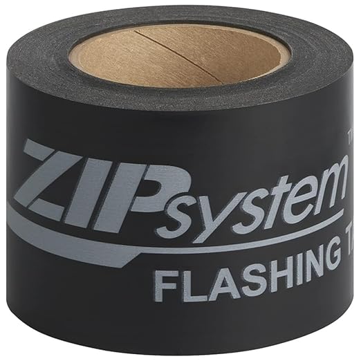 ZIP System Flashing Tape - Adhesive Flashing Tape - Advanced Acrylic Adhesive - Professional-Grade - Weather Protection - for Windows, Doors, & Rough Openings - 3.75" x 90' Roll