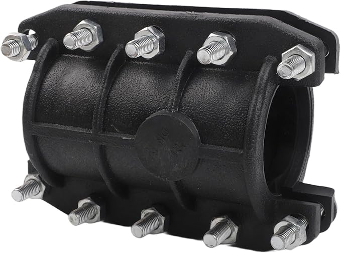FABULETTA Pipe Repair Clamp for 25mm 32mm 63mm Copper Plastic Metal Pipes, Water Pipe Leak Fixer, Burst Pipe Sealer, PVC Joint Cast Iron Fitting,(25mm)