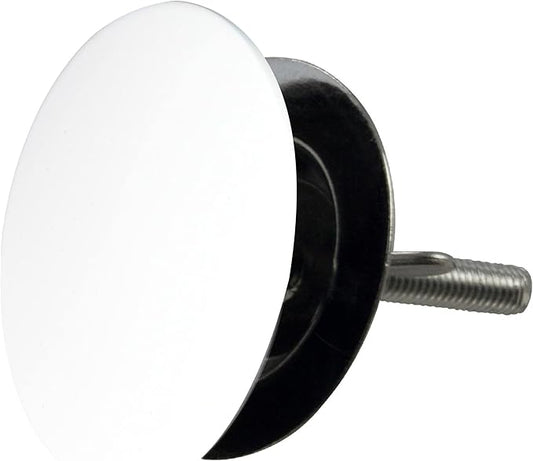 Westbrass 2" Kitchen Sink Hole Cover, Powder Coat White, D202-50