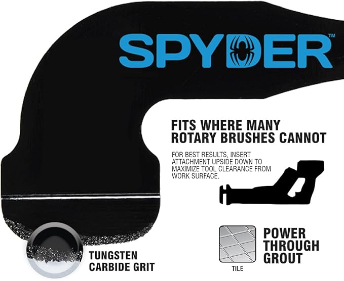 Spyder 100227 1/16-Inch Grout-Out, Black