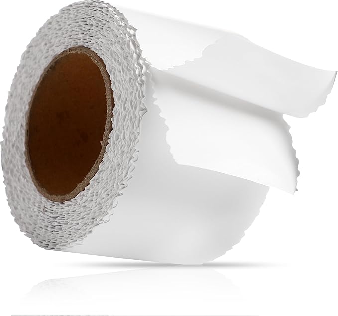 Tape Serrated Edge for Drywall Patch Joint Repair- High Adhesion, Easy Tear Wall Repair Tape(2in*32ft, White)