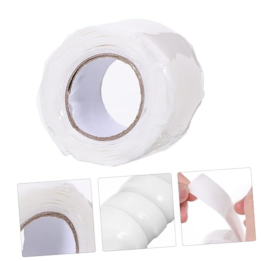 Pipe Waterproofing Tape Stop Water Leaks Seal Tape Repair Tape for Outdoor Use Flexible Silicone Rubber Sealant Tape 1 Roll
