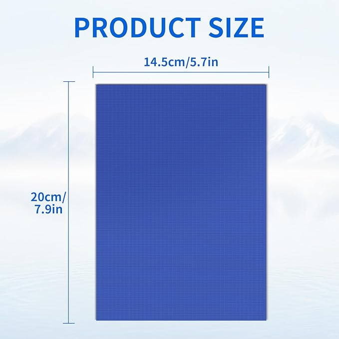 Waterproof Self-Adhesive Nylon Fabric Repair Tape - Tent Repair Kit,4pcs Fabric Patches for Jacket, Clothes, Puffer Down Jacket,Sleeping Bag, Outdoor Gear Tenacious Repairs Tape, RoyalBlue