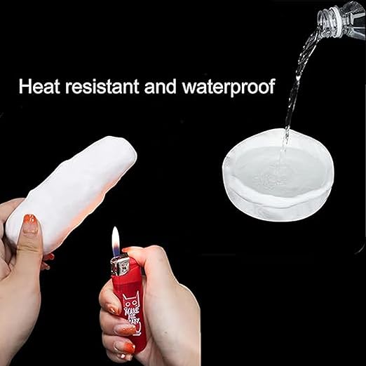 8-Pack 240 Grams in Total White Seal Putty Waterproof Duct Seal Repair Sealing Clay, Quick Mending Mud for Drain Connection,Air Conditioning Hole, Wall Hole