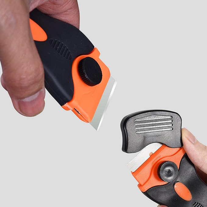 Multi functional cleaning shovel tool, ergonomically designed, suitable for paint scrapers on glass, stickers, tones, stickers, labels, sealants, adhesives