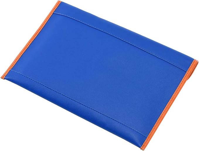 13-13.3" Documents Certificate Laptop Sleeve Case Office File Folder Business Clutch Envelope Bag (Gem Blue)