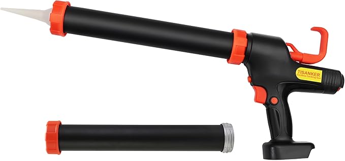 5500N Cordless Sausage Gun, 6-Speed Power, 1200 ml/min Output, 20oz Sausage & 300ml Cartridge Compatible, Anti-Drip, Compatible with Makita 18V & DEWALT 20V MAX, Tool Only (Battery Not Included)