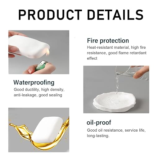 8 Pcs White Sealing Clay Waterproof Duct Seal Repair Seal Putty, Quick-Drying Putty for Pipe Connection, Wall Hole, Air Conditioning Holes