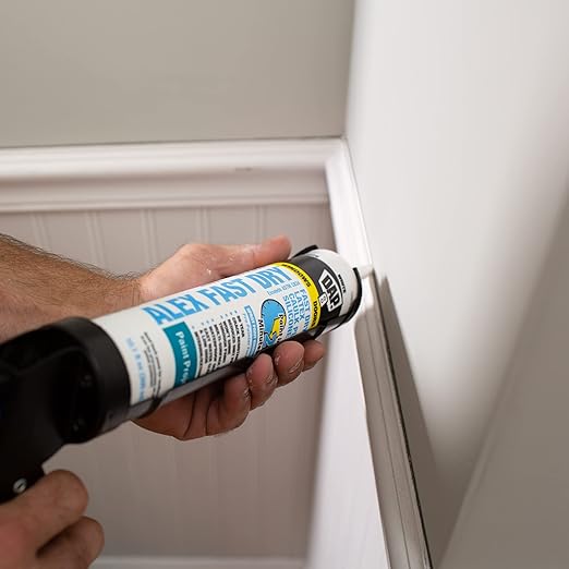 DAP 18425, White Caulk, 10.1 oz, 10.1 Fl Oz, Whites