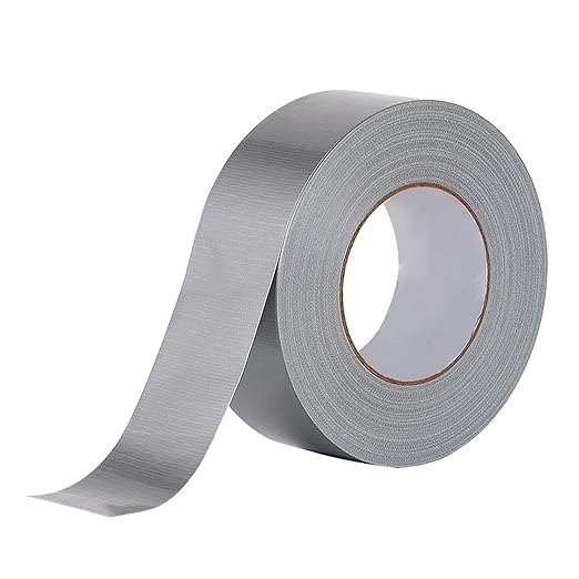 32.8 Feet (60mm) Waterproof Thick Silver Fabric Tape for Sealing and Repairing Pipes