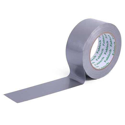 Heavy Duty Duct Tape, 9 Mil Thickness, 2 Inch x 30 Yards, Waterproof Strong Adhesive, Flexible,No Residue, Tear by Hand, Multi-Use for Repairs, DIY, Industrial & Home (Silver)
