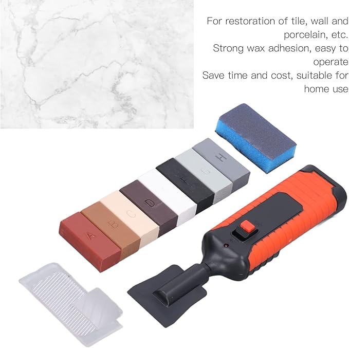 Tile Repair Electric Heating Pen, Crack Gaps Repairing Tools for Stone Porcelain