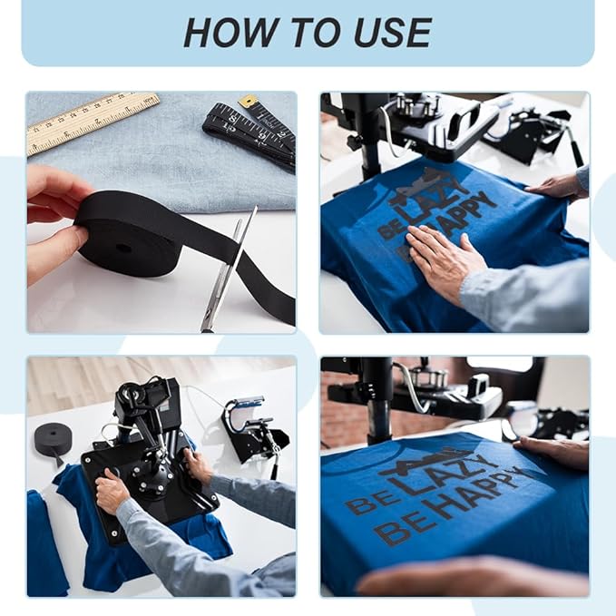 AHANDMAKER Waterproof Seam Tape for Jackets Flat 45.9Ft TPU Cloth Heat Sealing Tape, 0.79'' Iron-On Seam Sealing Tape for Tent Repair Fix Fabric Outdoor Jacket Rain Gear Clothing, Black
