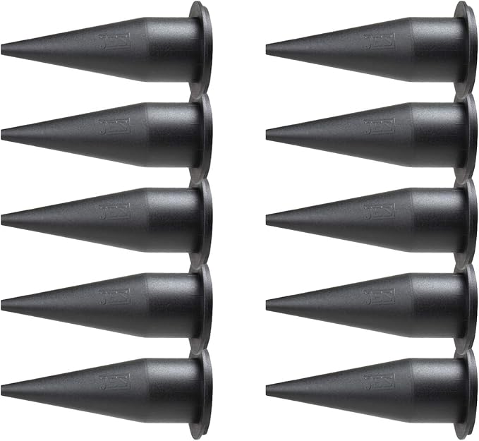 Cone Nozzle for Sausage and Bulk Caulk Guns, 10-Pack, SD-BCNOZZLE-10PK