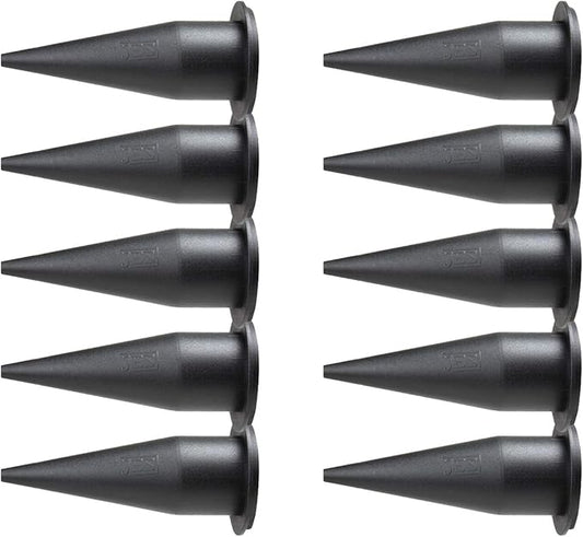Cone Nozzle for Sausage and Bulk Caulk Guns, 10-Pack, SD-BCNOZZLE-10PK