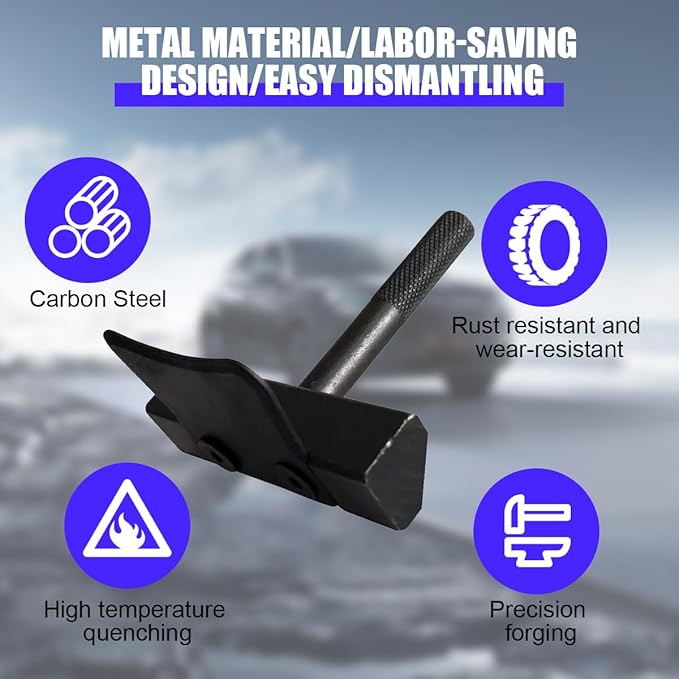 Mandark Car Engine Oil Pan Separator Tool, Metal Vehicle RTV Engine Transmissions Sealant Removal Tool Kit, Automotive Oil Gasket Seal Remover Scraper Separator Accessories, Universal Fit