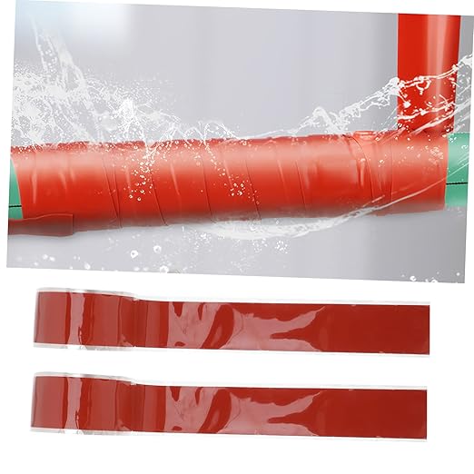 Garneck Pipe Sealing Tape Flexible Leak Repair Tape for Plumbing Water Pipe Self-Adhesive for Faucet and Sewer Leak Fixes