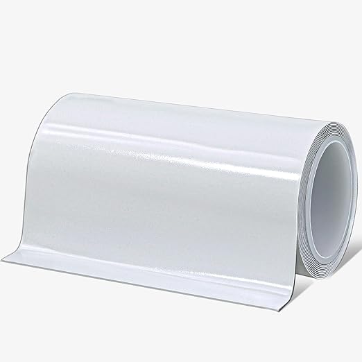 Tikfoam Waterproof Repair Tape for Fabric, Plastic, Awning, RV Underbelly, Tarp, Tent, Sail and Boat Cover Outdoor Repair Patch, Heavy Duty,5 Inch x 10FT White