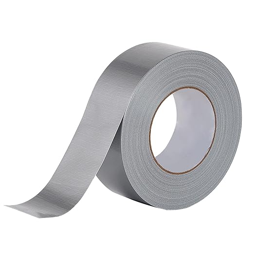 32.8 Feet (40mm) Waterproof Thick Silver Fabric Tape for Sealing and Repairing Pipes