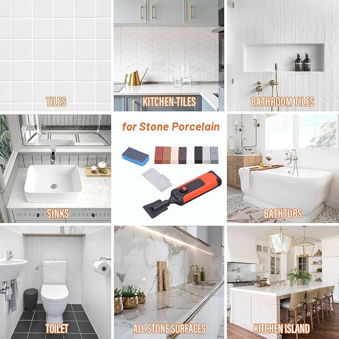 Tile Repair Electric Heating Pen, Crack Gaps Repairing Tools for Stone Porcelain