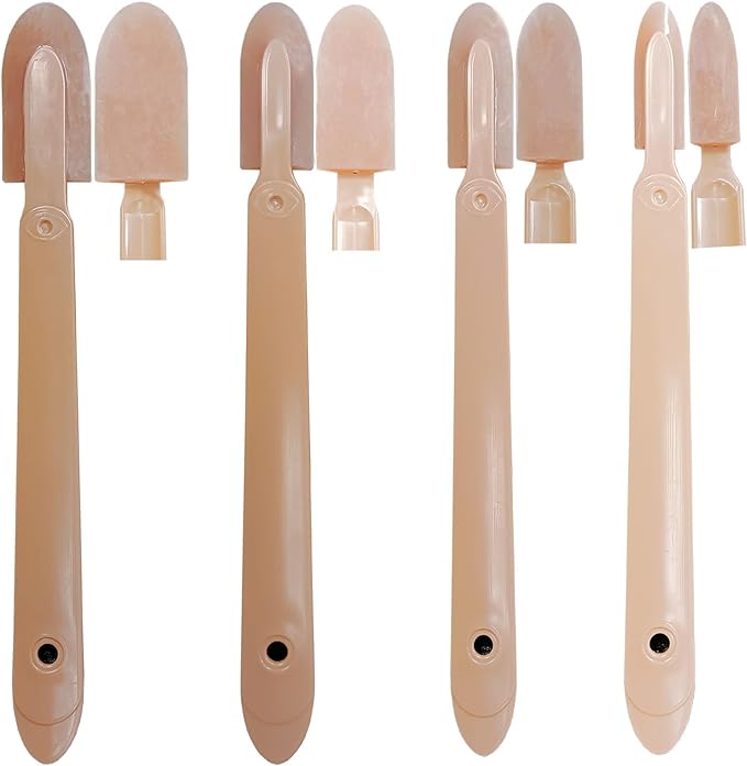 Silicone sealant precision processing tool for caulking, applicator, spatula applicator, rubber tool 4-piece set+1 shovel