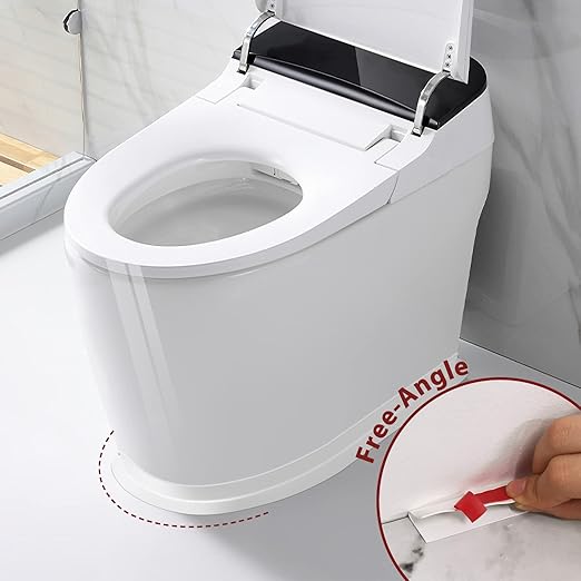 SNAIL GARDEN 2 Rolls Bath Sealant Strip with 2Pcs Cleaning Caulking Scrapers, Acrylic Adhesive Caulk Strip with 2-Strips Tapes, Sealant Tape with 2Pcs Caulking Tools for Kitchen,Toilet,Wall Corner