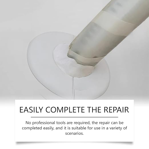 8 Pcs White Sealing Clay Waterproof Duct Seal Repair Seal Putty, Quick-Drying Putty for Pipe Connection, Wall Hole, Air Conditioning Holes