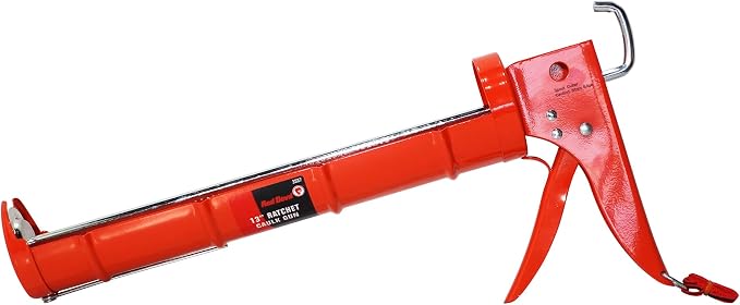Red Devil 3937 13" Ratchet Caulk Gun - Thrust Ratio 6:1