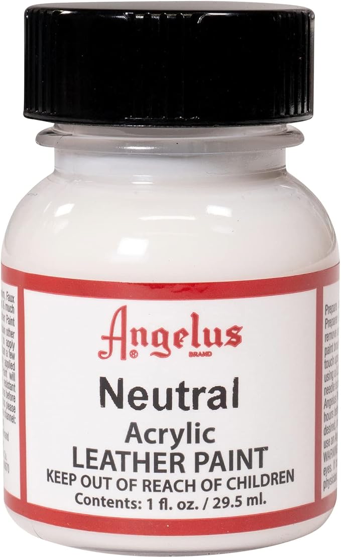 Angelus Acrylic Leather Paint Neutral 1oz