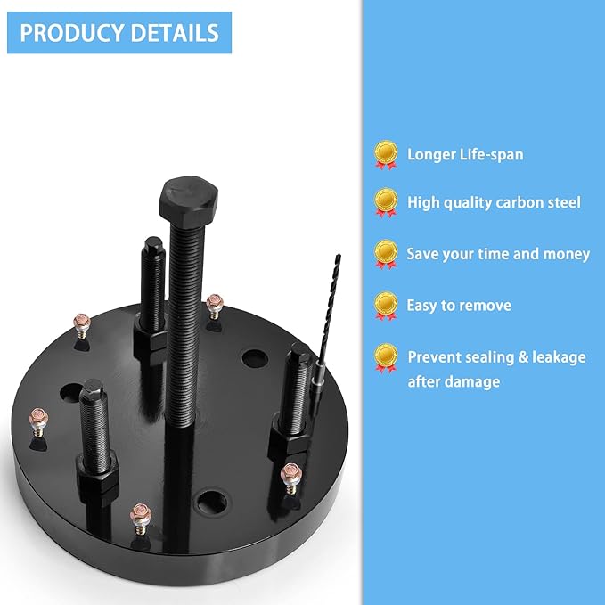 3164780 Crankshaft Rear Main Seal & Wear Sleeve Installer & Remover Tool Kit Fit for Cummins ISX QSX ISX15 ISX12 Cummins tools
