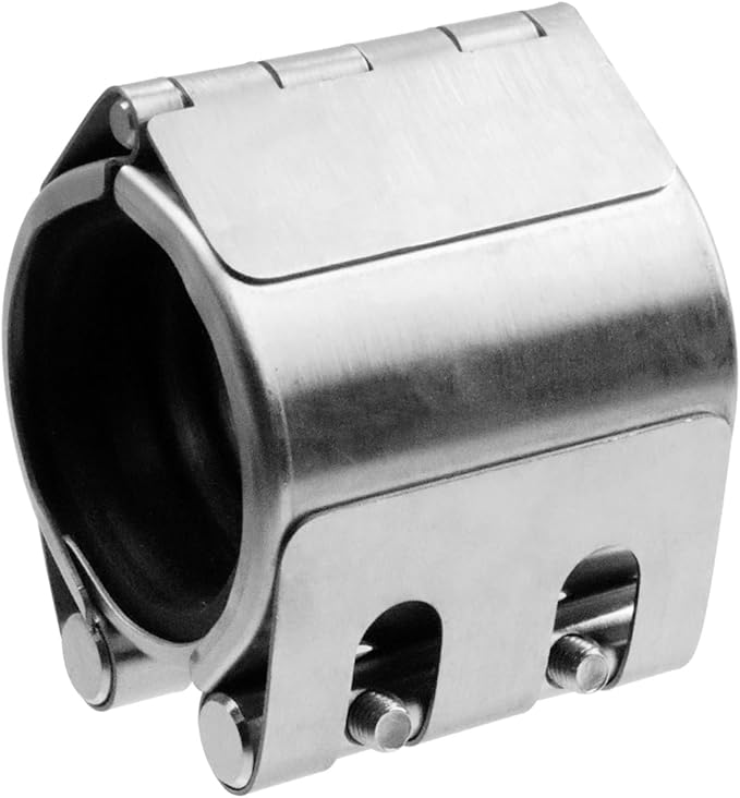 Stainless Steel Pipe Repair Clamp, Emergency Pipe Repair Kit for All Kinds of Pipeline Repair and Connection, Plastic and Metal Pipes (56mm-59mm/2.2-2.3inch)