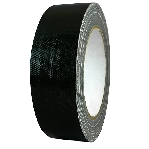 GGR Supplies T.R.U. CDT-36 Industrial Grade Duct Tape. Waterproof and UV Resistant. Multiple Colors Available. 60 Yards. (Black, 3 in.)