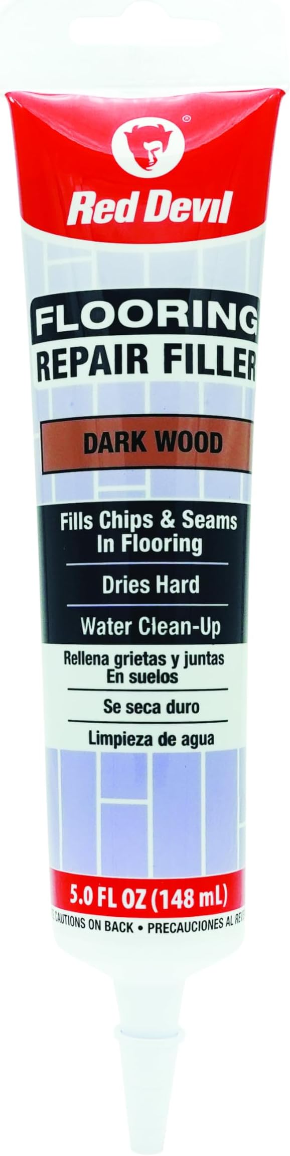 Red Devil 056045 Flooring Repair Filler, 5 oz., Dark Wood, 1 Pack